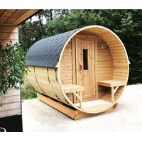 Barrel sauna